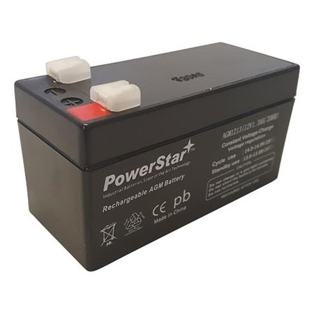 POWERSTAR PowerStar AGM1213-707 12V 1.2Ah SLA Battery Replaces bp1.2-12 wka12-1.3f wp1.2-12 AGM1213-707